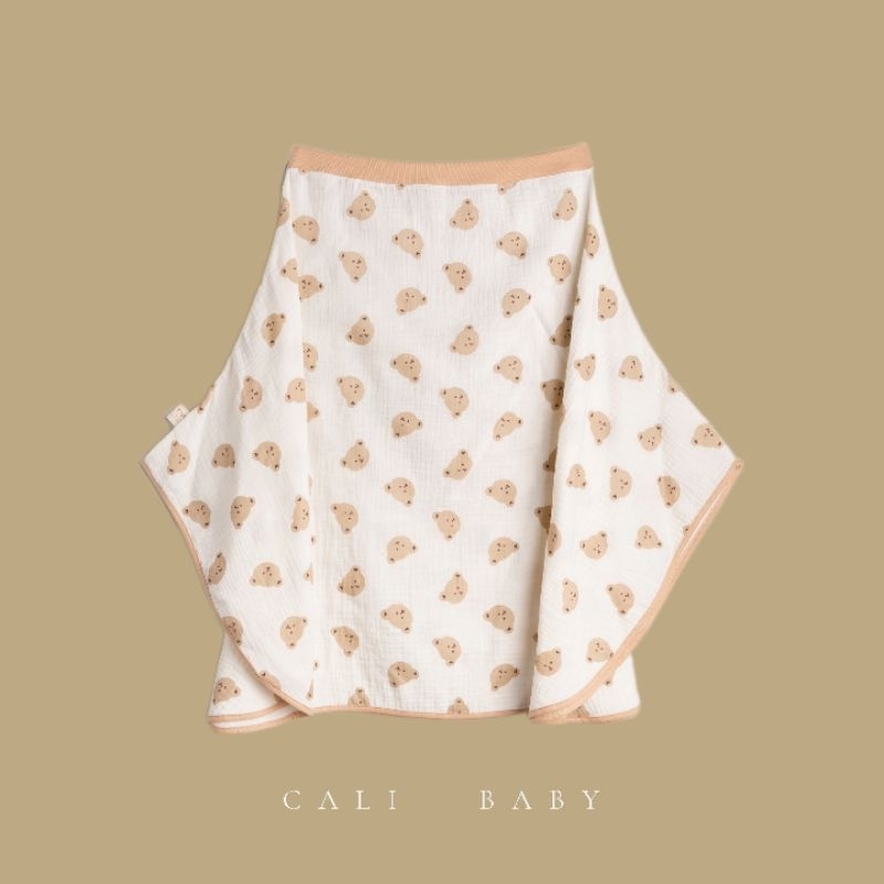 ผ้าคลุมให้นม-ผ้ามัสลินเกาหลี-ป้าย-cali-baby-สไตส์คุณแม่ยุคใหม่-ไม่มีโครง-สินค้าพร้อมส่ง