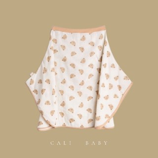 👘ผ้าคลุมให้นม ผ้ามัสลินเกาหลี ป้าย Cali Baby👩‍🍼สไตส์คุณแม่ยุคใหม่ 🐻🐰🌻🌷สินค้าพร้อมส่ง🚚