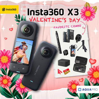 Insta360 X3 Favorite Combo โปรโมชั่น ใหม่ รับประกันศูนย์