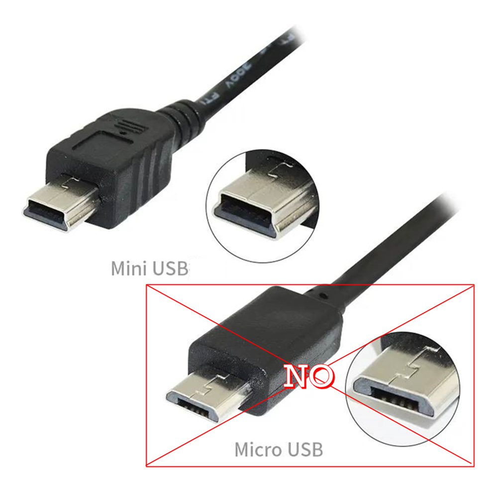 สายชาร์จกล้องติดรถหัว-mini-usb-ยาว-3-เมตร-สายชาร์จกล้อง-mini-usb-หัวตรงคละรุ่นนะค่ะ