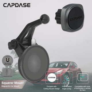 CAPDASE SQUARER Magnetic Car Mount Vent Base - T-140 for Tesla Model 3/Y