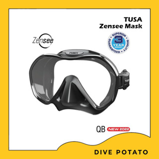 Tusa Zensee Mask หน้ากากดำน้ำเลนส์เดียว หน้ากากดำน้ำ Diving Mask