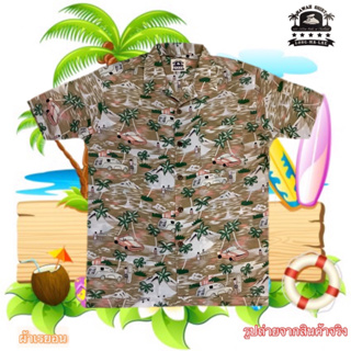 เสื้อเชิ้ตฮาวาย#hawaii shirt#เสื้อเชิ้ตลายดอกผู้ใหญ่ชายหญิง#ตัดเย็บสไตล์ญี่ปุ่น