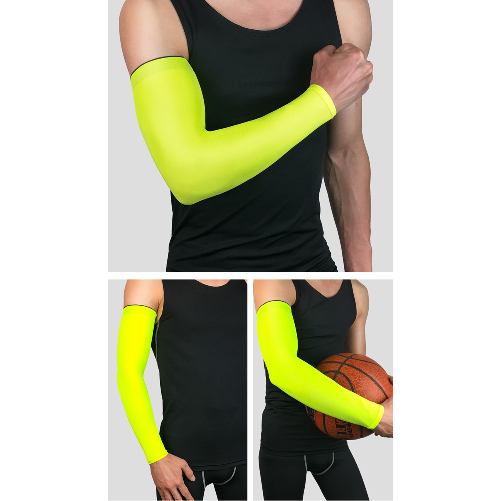1คู่-ปลอกแขนกันแดด-ปลอกแขนกันยูวี-cool-arm-sleeves-uv-protection-ป้องกันแสง-uv-ถึง-99-upf-50