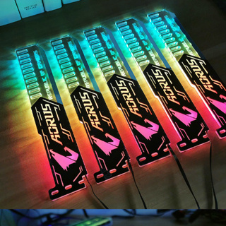 สินค้า Cancer309 กราฟิกการ์ด RGB รองรับตัวยึด GPU อะคริลิกยืนขนาดใหญ่ 4PIN สำหรับคอมพิวเตอร์ตั้งโต๊ะ