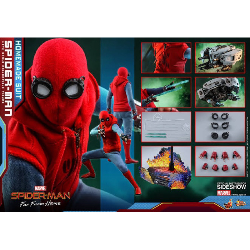 hot-toys-mms-552-spider-man-homemade-suit-ใหม่