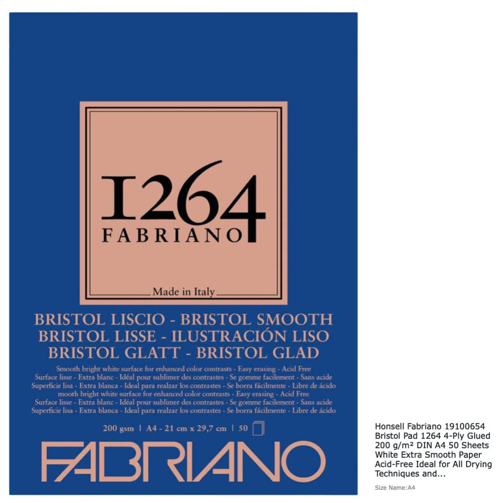 fabriano-สมุด-สมุดบริสเทิล-สันกาว-200g-a4-50sh-fbn1264-จำนวน-1-เล่ม