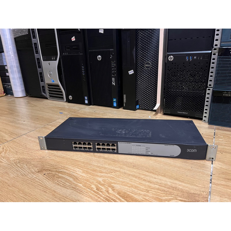 Switch 3Com 16 Ports 2016 3C16470B มือสองพร้อมใช้งาน | Shopee Thailand