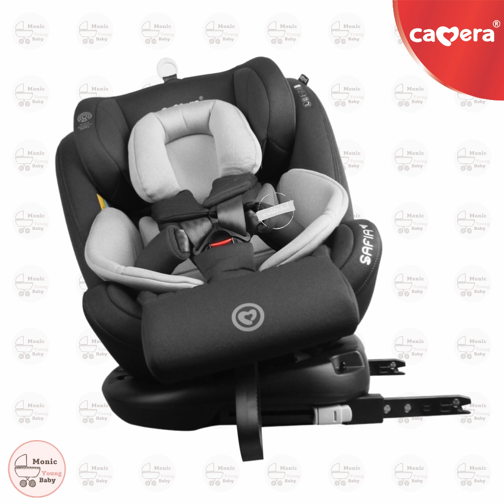 CAMERA คาร์ซีท 903 Safia-3 มีที่รองขา หมุนได้ 360 องศา ใช้ isofix ...
