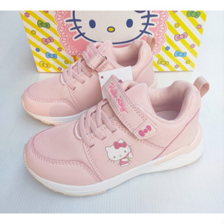🍒รุ่น KTZ-819💗รองเท้าผ้าใบคิตตี้สีชมพูหวาน Hello Kitty