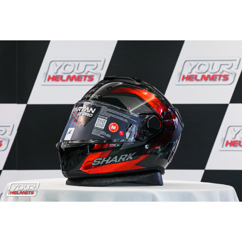 Casque Spartan GT Pro Kultram Carbon Shark Moto : , Casque Intégral De Moto