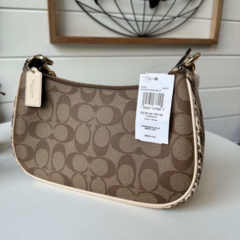 แท้-พร้อมส่ง-coach-cc323-teri-shoulder-bag-in-signature-canvas