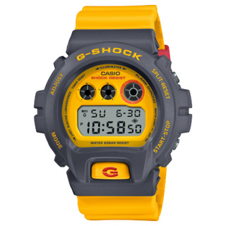 [ของแท้] Casio G-Shock นาฬิกาข้อมือ รุ่น DW-6900Y-9DR ของแท้ รับประกันศูนย์ CMG 1 ปี