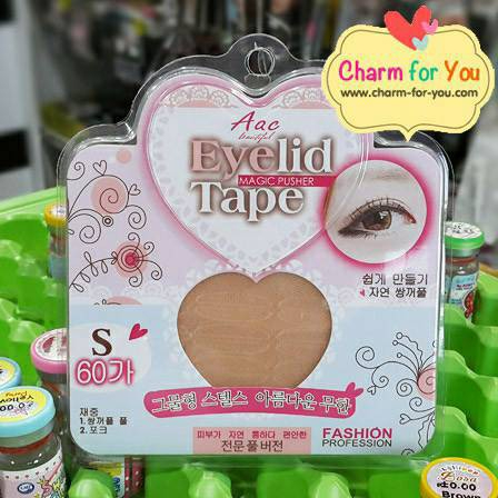 สติ๊กเกอร์ติดตา-2-ชั้น-aac-eyelid-tapeตาข่ายติดตา-2-ชั้น-60คู่-กาว