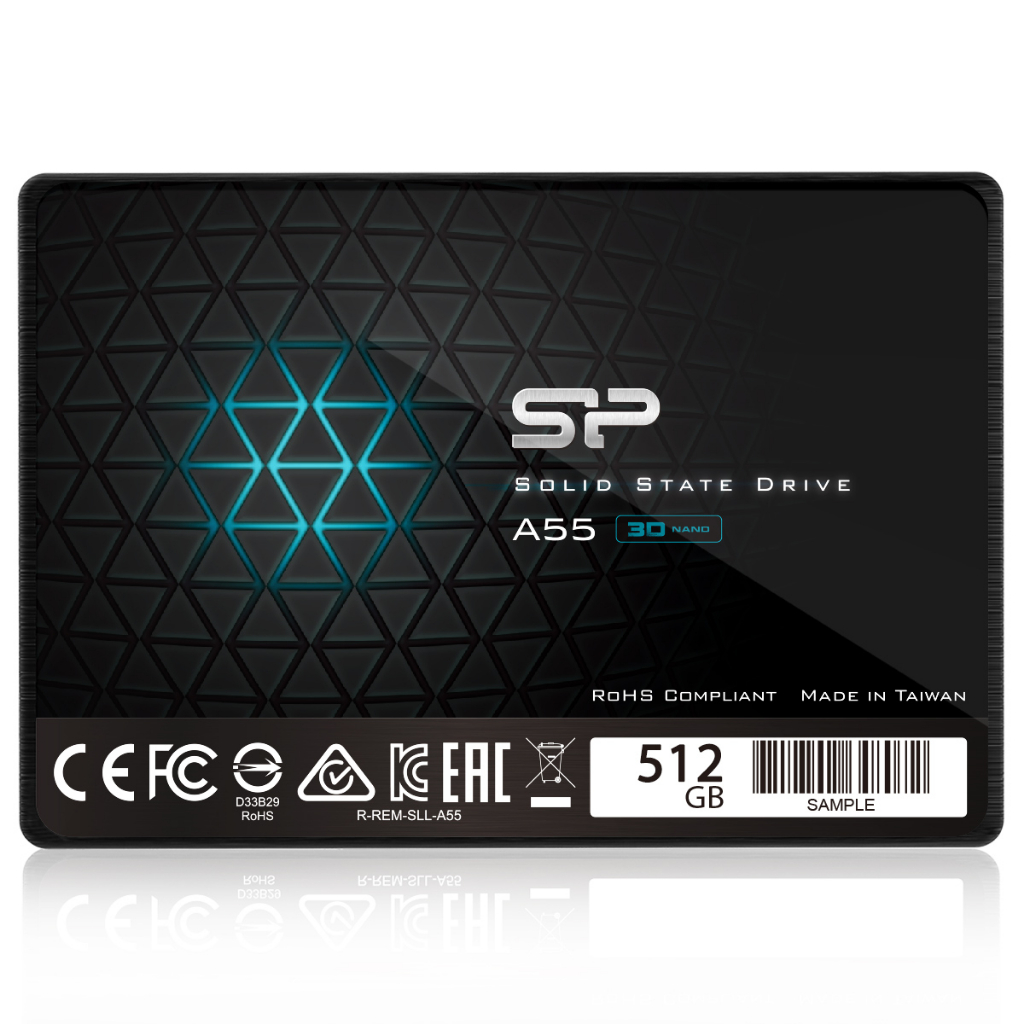 ภาพสินค้าSilicon Power Ace A55 SSD 3D NAND with SLC Cache SATA III 2.5" Internal Solid State Drive- รับประกัน 3 ปี จากร้าน siliconpower_th_official บน Shopee ภาพที่ 2