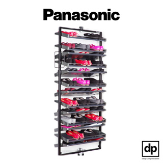 Panasonic - ชั้นวางรองเท้าหมุนได้ 180 องศา 14 ชั้น และ 6 ชั้น