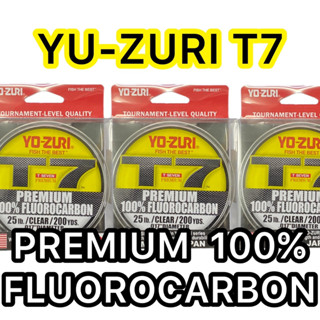 สายYO-ZURI T7 PREMIUM 100% FLUOROCARBON