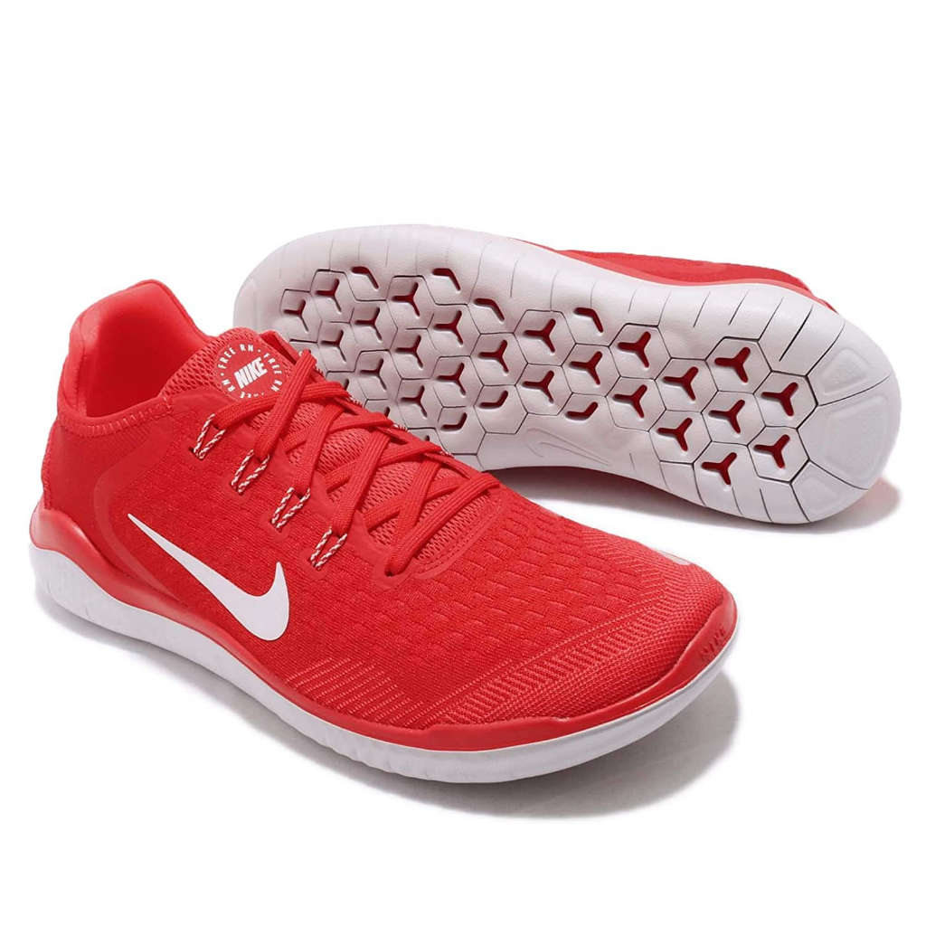 Nike Free RN 2018 Mens Running Shoes Speed Red 942836 600 100 Shopee Thailand