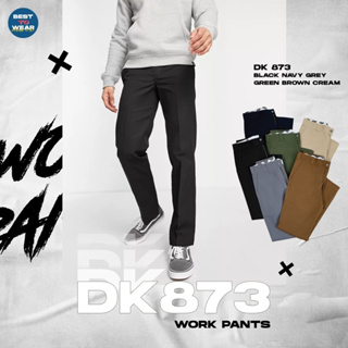 ภาพขนาดย่อของภาพหน้าปกสินค้า️ กางเกง DK873(ขากระบอกเล็ก) ผ้านุ่มใส่สบาย มีเก็บปลายทาง จากร้าน workwear_shop บน Shopee