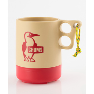 CHUMS-Camper Mug Cup Large-Beige/Red