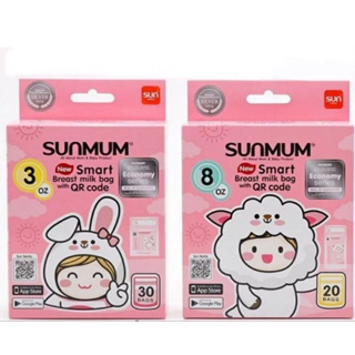 ภาพหน้าปกสินค้าถุงเก็บน้ำนมแม่ Sunmum 3oz/7oz/8oz/ถุงเรียงสต๊อก ซึ่งคุณอาจชอบราคาและรีวิวของสินค้านี้