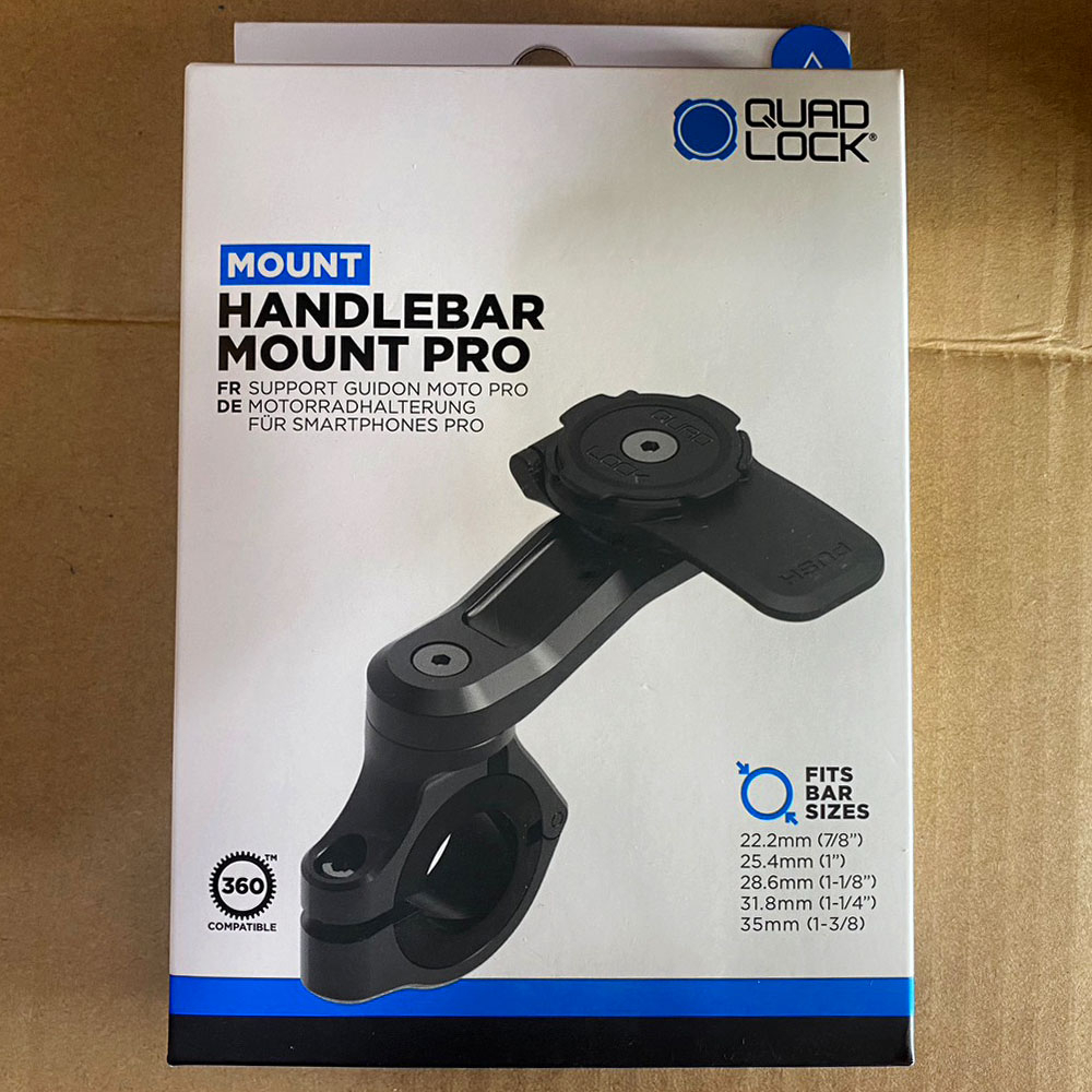 Quad Lock Handlebar Mount Pro Shopee Thailand