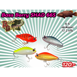 เหยื่อตกปลาเก๋า  Bassberry Shad 66s