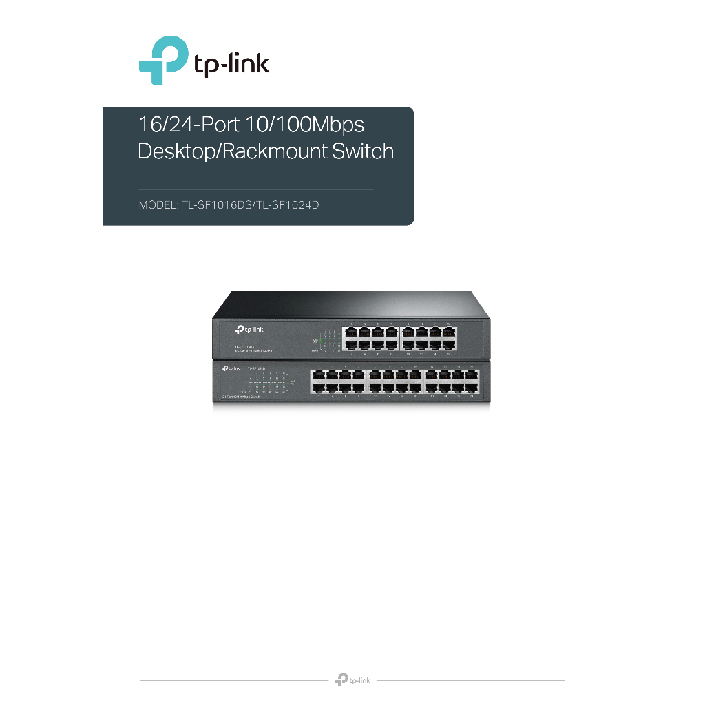 tp-link-24-port-10-100mbps-switch-รุ่น-tl-sf1024d