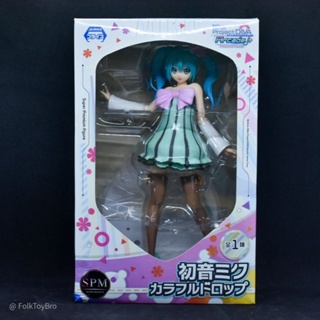 Hatsune Miku Colorful Drop SPM Figure