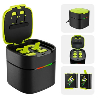 [ FCK-B11 ] Telesin Battery fast charging box พร้อม แบตเตอรี่2ก้อน สำหรับ Gopro 11/10/9