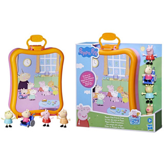 PEPPA PIG PEPPAS CLUB FRIENDS CASE เปปป้าพิก เปปป้าคลัยเฟรนด์ เคส 3 YEARS+ ของเล่น เพลย์เซ็ต กระเป๋า