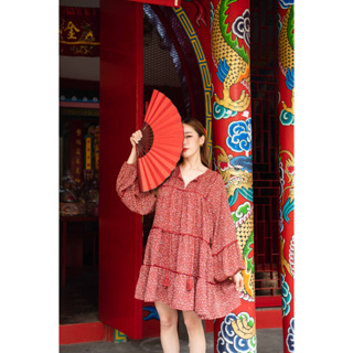 ภาพขนาดย่อของภาพหน้าปกสินค้าPamlook.brand Mina dress จากร้าน pamlook.brand บน Shopee