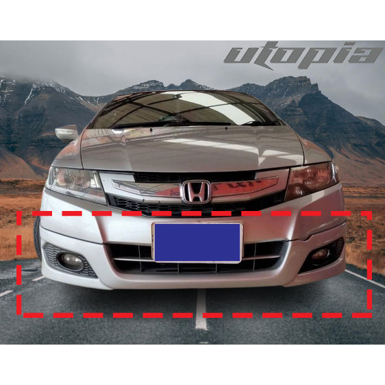 สเกิร์ตรถ-city-2008-2011-ลิ้นหน้า-ทรง-mdl-พลาสติกabs-ไม่ทำสี