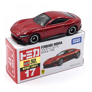 TAKARA TOMY TOMICA 1/62 FERRARI ROMA RED BOX No.17 DIECAST SCALE MODEL CAR