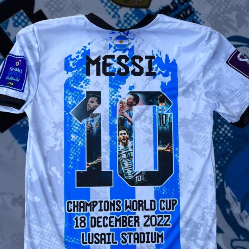 เสื้อพิมลายทีมชาติอาเจนติน่า-leo-messi