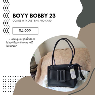 Boyy Bobby 23 Soft Navy, Shopping Bag