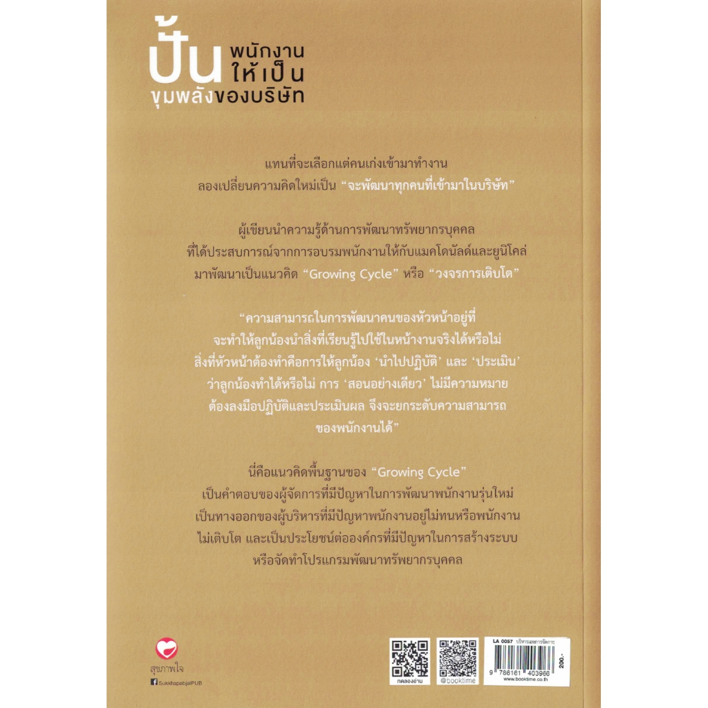 ปั้นพนักงานให้เป็นขุมพลังของบริษัท-โดย-อะริโมโตะ-ฮิโตชิ-การบริหารและการจัดการ-สนพ-สุขภาพใจ