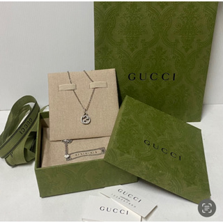 New Gucci necklace sliver 50cm GG