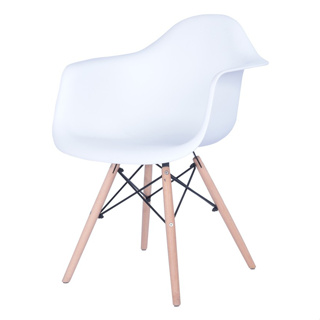 AS Furniture / DEVIL (เดวิลล์) เก้าอี้โมเดิร์นเบาะโพลีพรอพโพลีน ขาไม้
