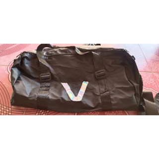 ViVo กระเป๋าเดินทางหนังสีดำ