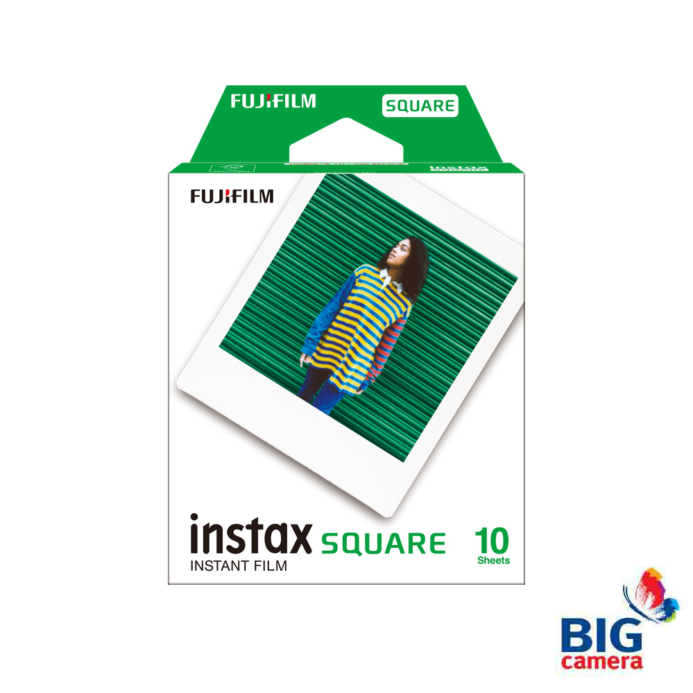 ภาพหน้าปกสินค้าFujifilm Instax Square Film - Instant Film ฟิล์มขอบขาว 10 แผ่น - FUJI TH จากร้าน bigcamera_officialstore บน Shopee