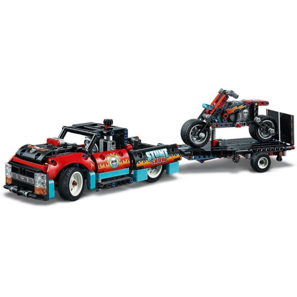 lego-technic-42106-บล็อกโชว์รถบรรทุกและจักรยานผาดโผน