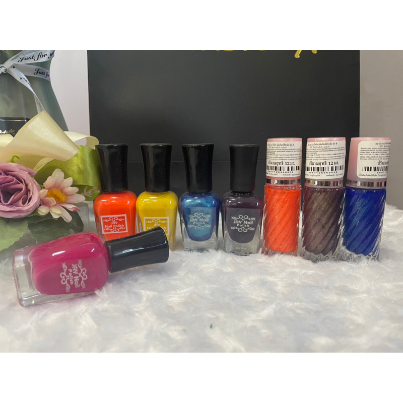 สีทาเล็บ JAY NAIL POLISH Shopee Thailand