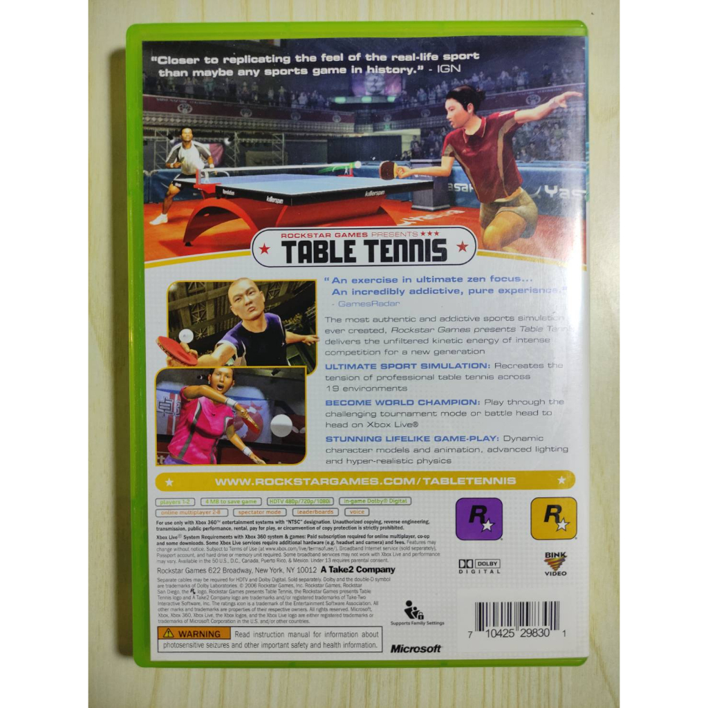 มือ2-xbox-360-table-tennis-ntsc-เล่นกับเครื่อง-x360-โซน-us