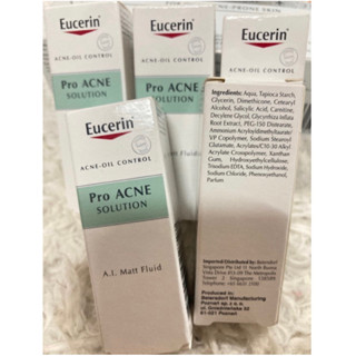 Eucerin ดูแลเรื่องสิว Pro ACNE SOLUTION A.I. MATT FLUID 5ml