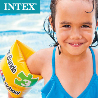 ภาพขนาดย่อของภาพหน้าปกสินค้าINTEX ปลอกแขน ปลอกแขนว่ายน้ำ Pool School Step3 รุ่น 56643 จากร้าน intexsuperstore บน Shopee