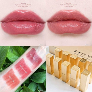 MELYNN-HIGHT SHINE INTENSITY LIPSTICK 5.5G. ลิปสติก ลิปสีสวย สีชัด กันน้ำ เพิ่มความชุ่มชื้น ริมฝีปากสวย ลิฟสติกแท่ง