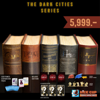 [พรีออเดอร์ ของแท้] Hollywood 1974 - The Dark Cities Series Kickstarter Board Game