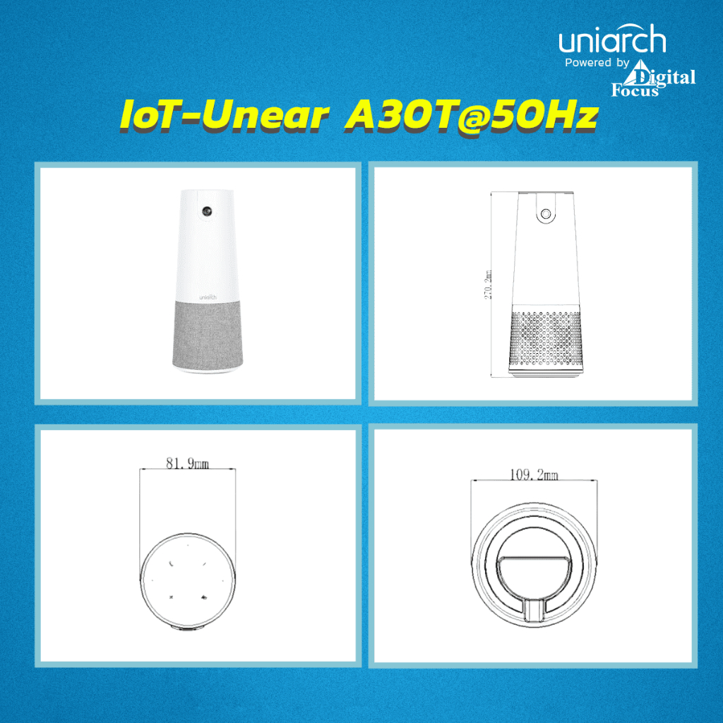 uniarch-รุ่น-iot-unear-a30t50hz-เครื่องบันทึกภาพกล้องวงจรปิด-poe-ประกันศูนย์-3-ปี-สามารถออกใบกำกับภาษ