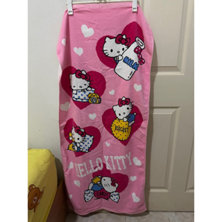 ขนาดใหญ่ 25X50 นิ้ว [ลิขสิทธิ์แท้จากชอป] (ราคาป้าย 650) Sanrio ผ้าขนหนู KT SWEET♥